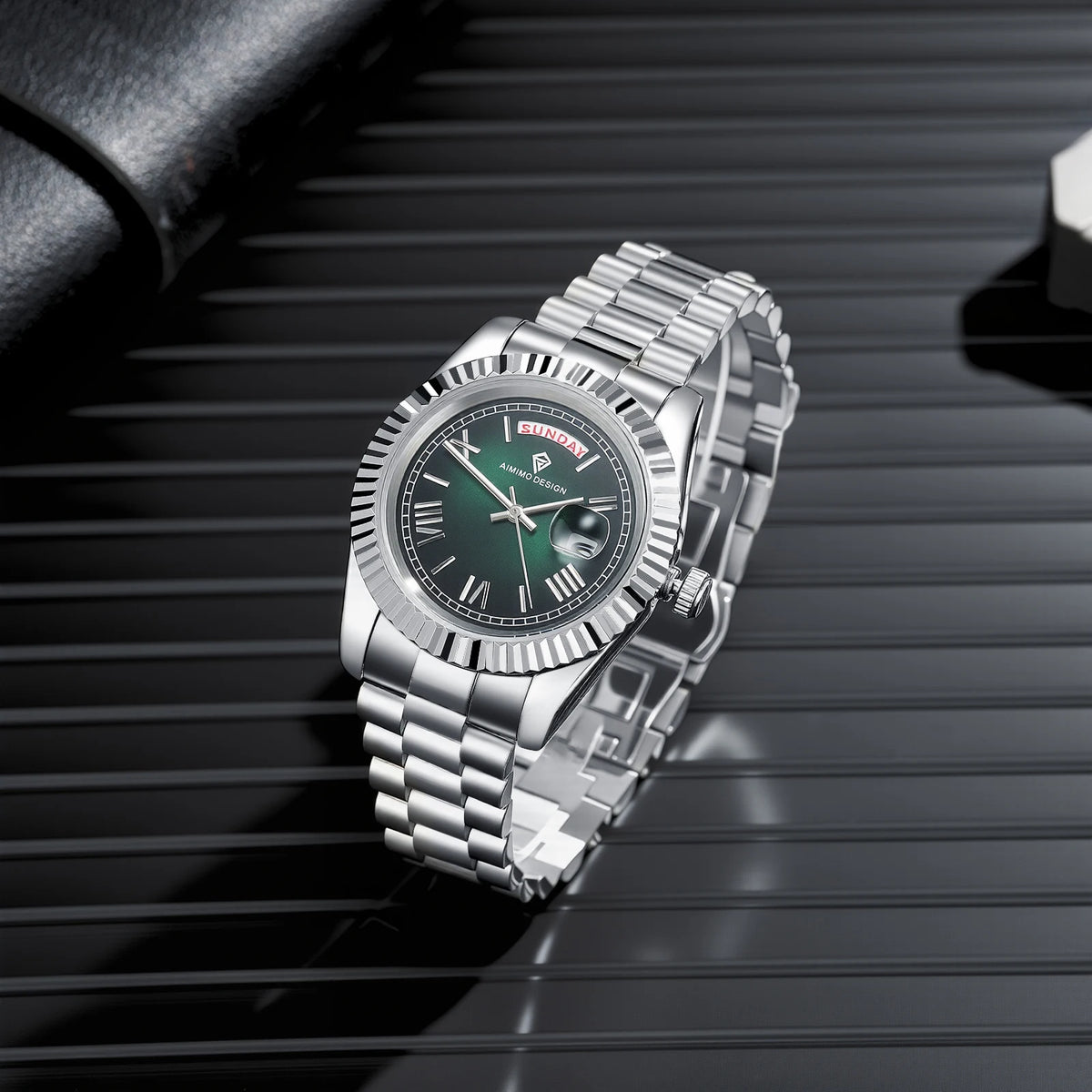 Sapphire Crystal Men's Watch Beat Quartz Movement Waterproof Swimming Vintage Luxury Business Sport 2025 Watch Relogio Masculino