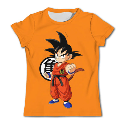 Men's T-shirts Dragon Ball Z T-shirt Boys Clothes Children's Clothing Summer Short Sleeve Kids Cartoon Tee Tops Baby Boy T Shirt