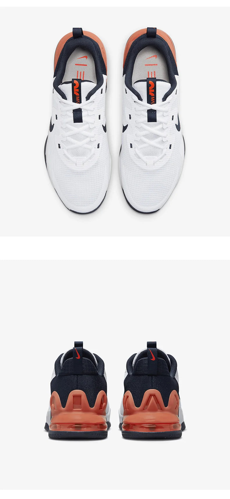 Nike originale Air Max sommer-træningssko til mænd med luftpude DM0829-102