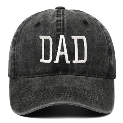 Mom and Dad Embroidered Baseball Hat Retro Sports Running Sunscreen Leisure Daily Versatile Travel Duck Tongue Hat