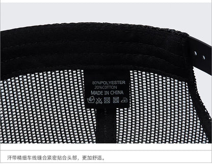 High Quality Mesh Baseball Cap Women Men Summer Cotton Breathable Sunhat Unisex Adjustable Snapback Trucker Hats Male Female