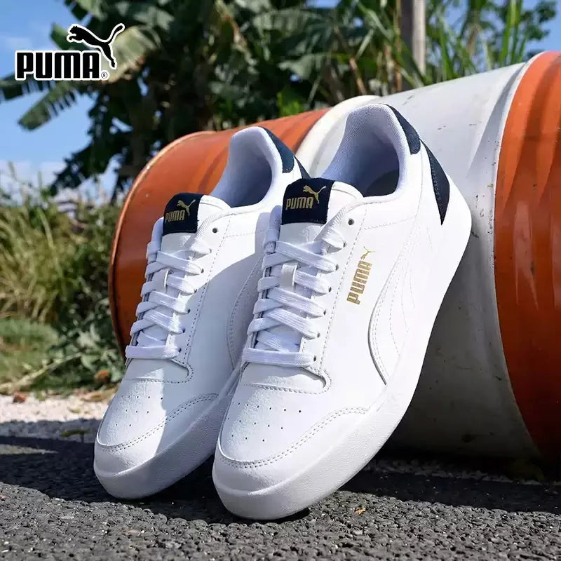 Baskets basses PUMA pour hommes et femmes, nouveau style estival, baskets blanches pour un usage décontracté et sportif. 309668-05