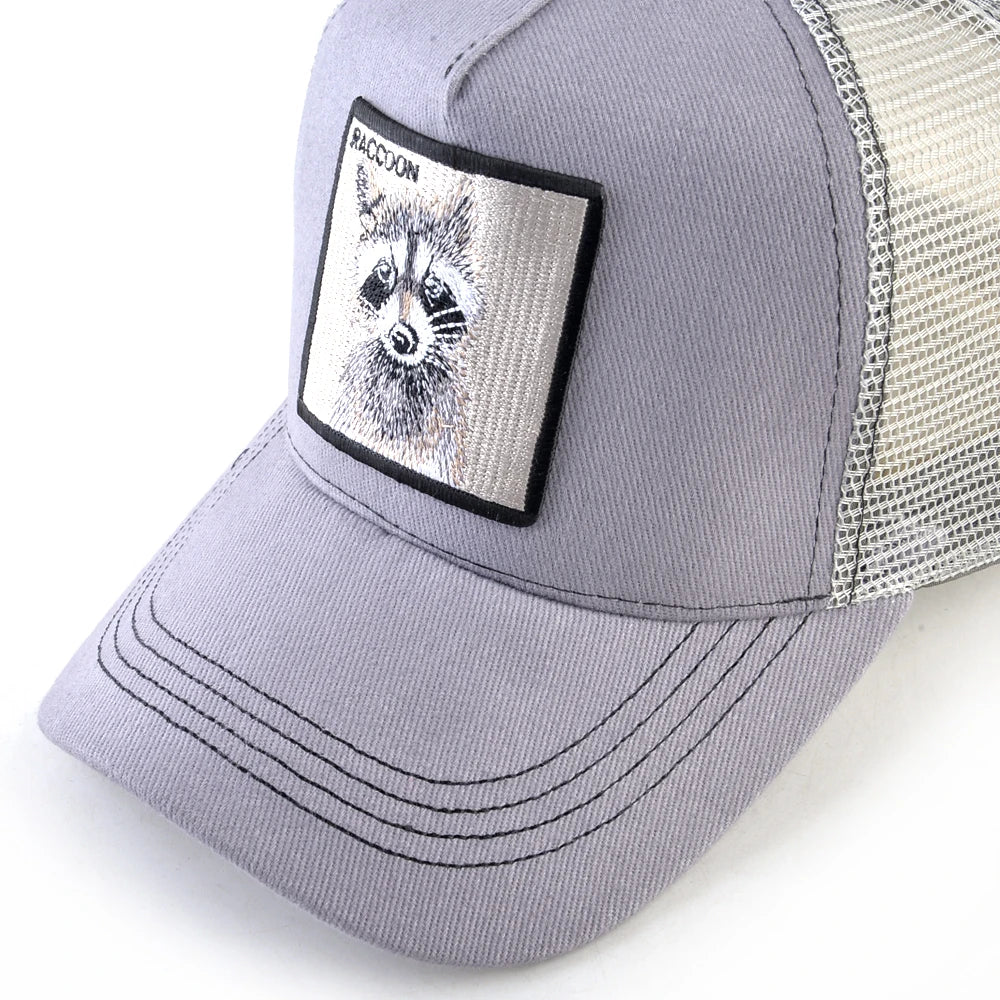 Spring Summer Baseball Cap With Lion Embroidery Patch Snapback Trucker Caps Men Women Drake Baseball Hats Four Season Sun Hat