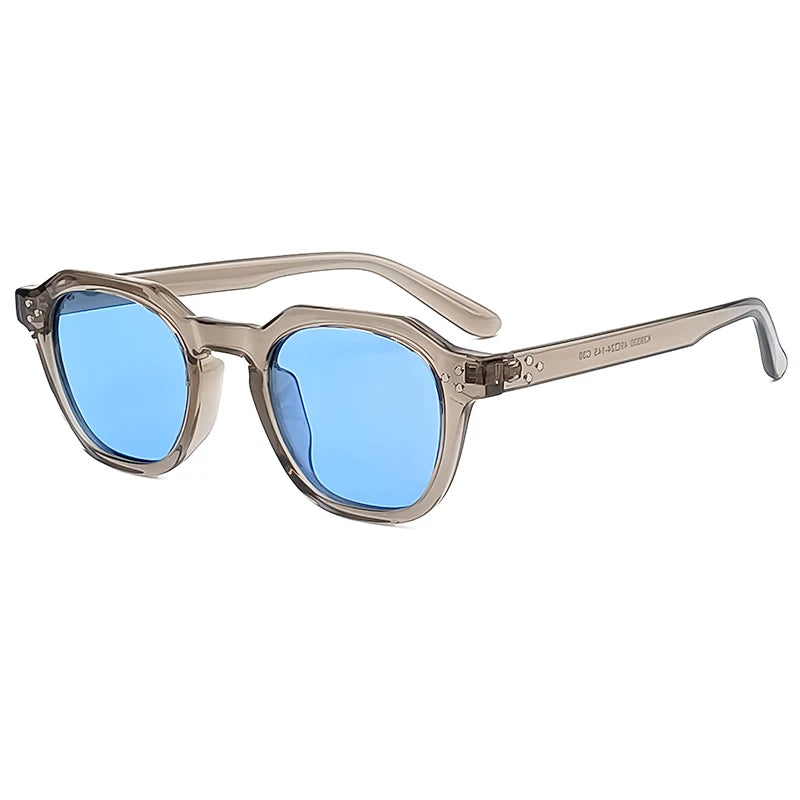 Caterside Nové retro polarizované pánské sluneční brýle s čtvercovým rámem z TR90, dámské sluneční brýle, outdoor, řízení, rybaření, UV400, dárek