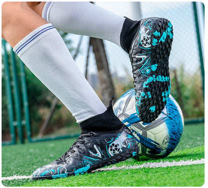 Neue professionelle Fußballschuhe für Herren, rutschfeste Fußballstiefel, Unisex, atmungsaktiv, für Futsal und Sport, neue Stollenschuhe, Dropshipping, ultraleicht