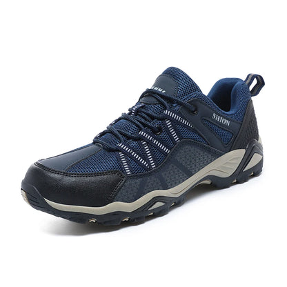 Marken-Wanderschuhe für Herren, atmungsaktive Mesh-Reiseschuhe, wasserdichte Outdoor-Schuhe für Jagd und Angeln, Berg-, Offroad-, Reit- und Sportschuhe