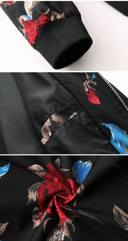 Spring new men's handsome colorful men's jacket, fashion casual youth Slim sports jacket, Asian size M-6XL