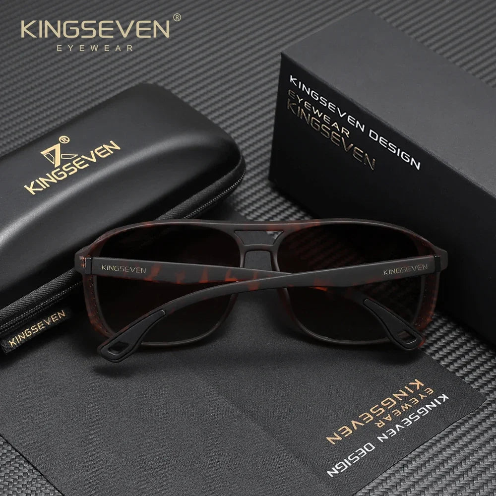 Polarizované sluneční brýle značky KINGSEVEN, klasický design, UV400, brýle pro muže i ženy, outdoorové sportovní brýle