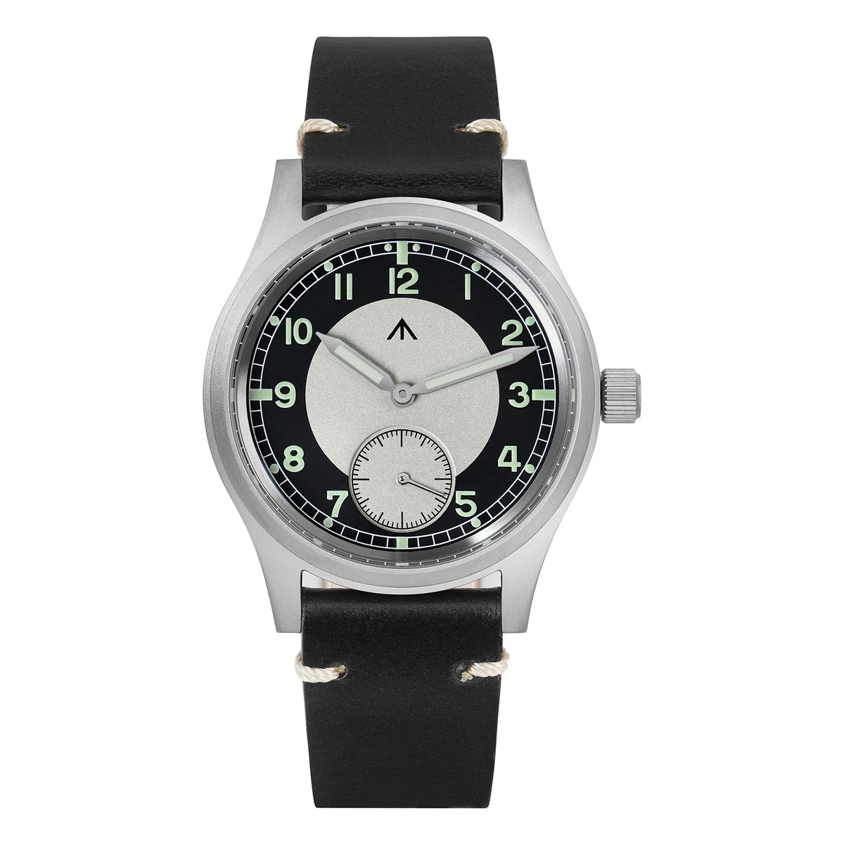 Militado V2 Version Military D12 Watch 36mm AR Sapphire Quartz Movement Watches Waterproof Sub-second Stainless Steel Wristwatch