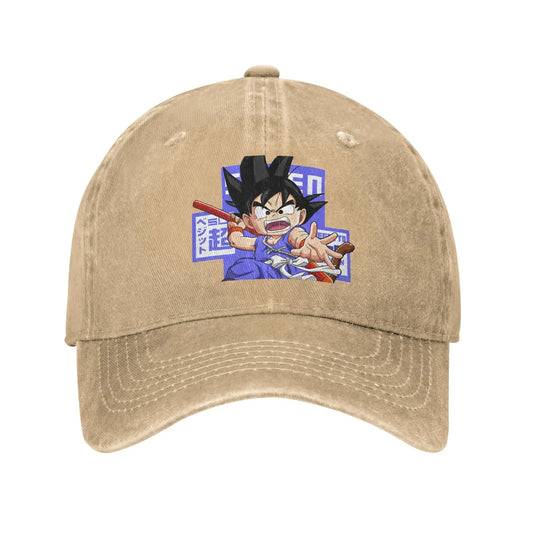 Dragon Ball Cap Goku Cool Baseball Cap Hats Visor Protection Snapback Cotton tops gorras, Produit gaming premium Fraquane
