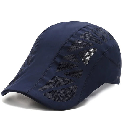 Unisex SPORTS z nadrukiem literowym – szybkoschnąca czapka baseballowa, czapki przeciwsłoneczne na lato, czapki z siateczki zapewniającej przewiewność, czapki z daszkiem, berety, czapki golfowe
