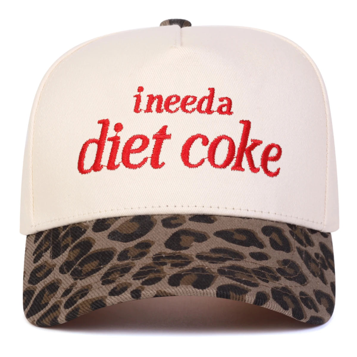 Unisex INEED A DIET COKE Letter Embroidery Baseball Caps Spring Autumn Outdoor Adjustable Casual Hats Sunscreen Hat Sports Cap