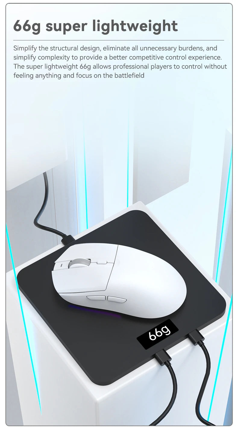 AJAZZ AJ139Pro/AJ139V2MC draadloze muis PMW3395/PAW3311-chipset 12000-26000Dpi professionele gamingmuis