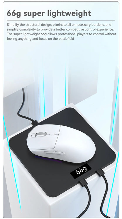 AJAZZ AJ139Pro/AJ139V2MC draadloze muis PMW3395/PAW3311-chipset 12000-26000Dpi professionele gamingmuis