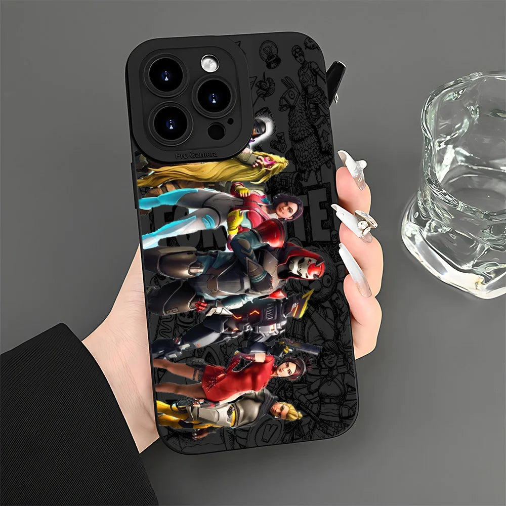 Cover Fortnite per Samsung Galaxy A37 A57 A25 A56 A16 A06 A35 A05s A15 A34 A24 A05 A13 A73 A53 A23 A03 A13 4G 5G