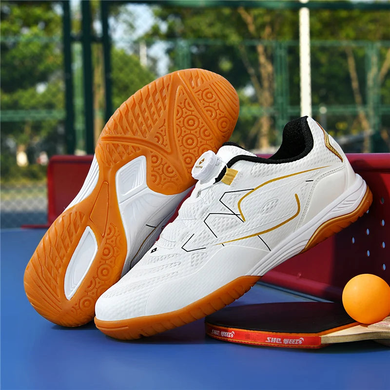 Exceptional Anti-Slip Table Tennis Shoes for Men and Women with Blue Outdoor Gym Ping Pong Practice and Professional Shoes