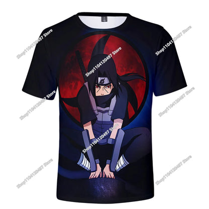 Summer Men Akatsuki T-Shirt 3D Printed The Hulk Tops Tees Male Casual Crew Neck Short Sleeve Clothing Fashion Streetwear