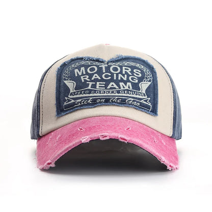 Casquette de baseball en coton printemps-été pour homme, style délavé et vieilli, chapeaux pour homme et femme, casquette de soleil pour l'extérieur, casquettes hip-hop, style décontracté, multicolore