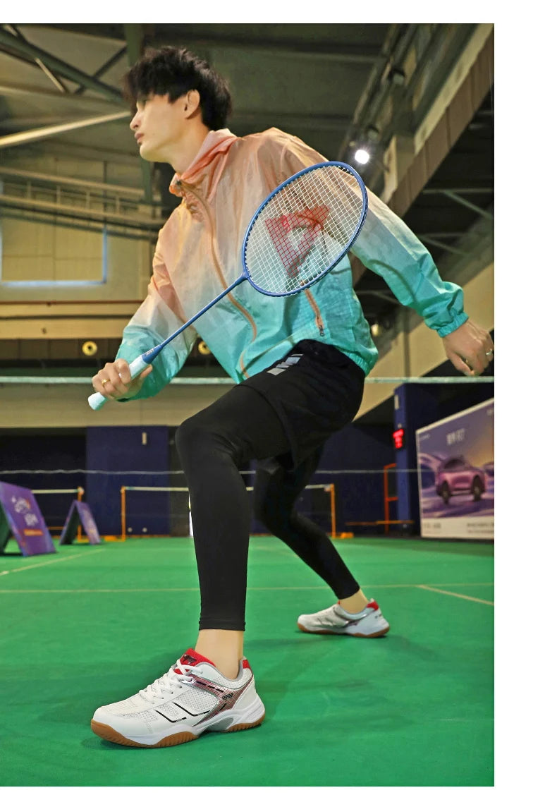 2025 New Professional Badminton Shoes Sneakers Men's Tennis Breathable Anti-Slippery Volleyball Sport Shoes for Men and Women
