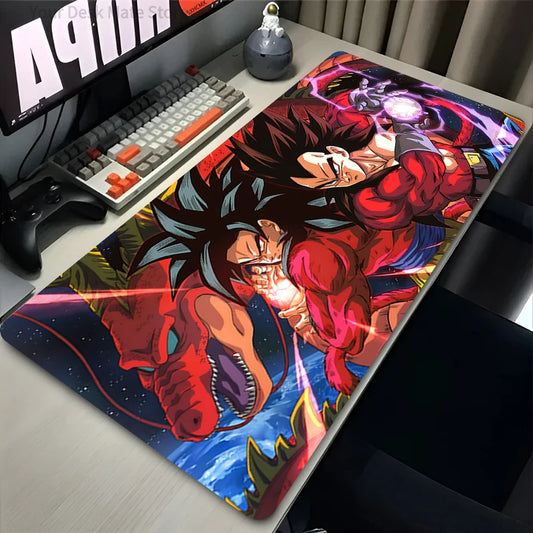 Dragon Ball Z -pelihiirimatto tietokoneelle, suuri XXL-pöytämatto näppäimistölle, anime-aiheinen PC-pelitarvike, DBZ-kumimatto