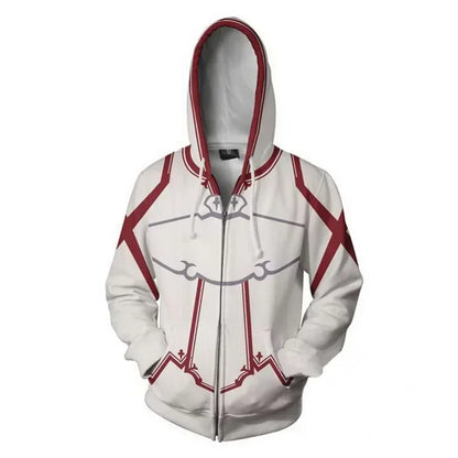 Anime gaming hoodie majica s kapuljačom, 3D print Overwatches DVA DJ, cosplay kostim za žene, muškarce i parove, jakna s kapuljačom, gornji odjevni predmet