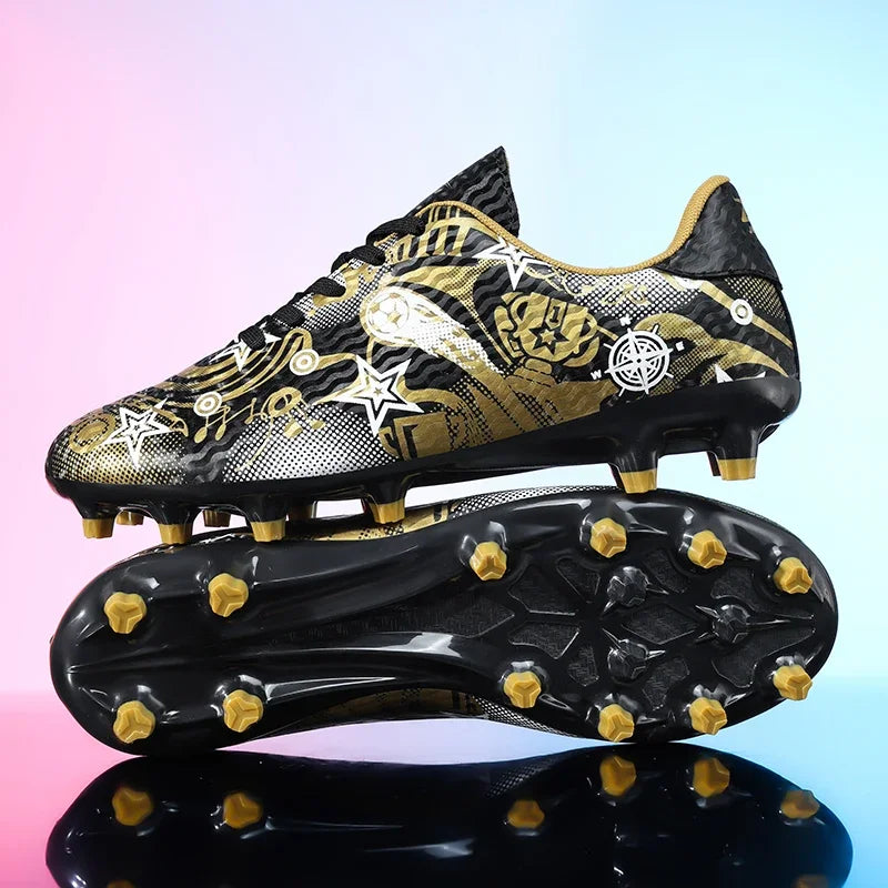 Nouvelles chaussures de football pour hommes et garçons, chaussures de football originales TF/AG, chaussures de football professionnelles pour terrain intérieur, crampons de football, baskets antidérapantes.