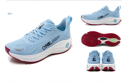 ONEMIX Sapatilhas de Running Casuais Respiráveis de Verão, Sapatilhas de Jogging Leves para Homem e Mulher, Calçado de Ginásio e Outdoor com Amortecimento para Desporto