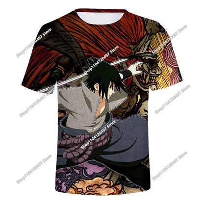 Summer Men Akatsuki T-Shirt 3D Printed The Hulk Tops Tees Male Casual Crew Neck Short Sleeve Clothing Fashion Streetwear