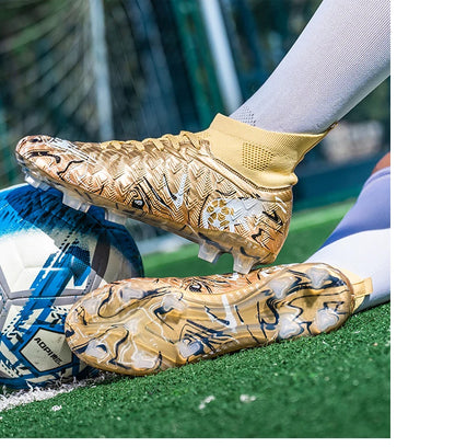 Neue professionelle Fußballschuhe für Herren, rutschfeste Fußballstiefel, Unisex, atmungsaktiv, für Futsal und Sport, neue Stollenschuhe, Dropshipping, ultraleicht