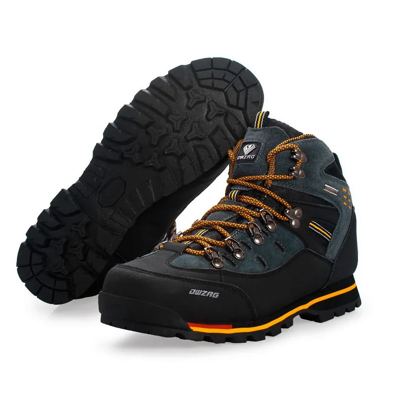 Wandelschoenen voor heren, outdoor bergklimsneakers, topkwaliteit, modieuze casual snowboots voor heren