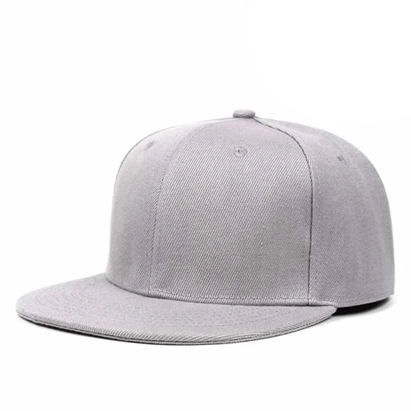 Adult Back Closed Baseball Cap for Small Head Lady Man Blank Hiphop Snapback Hat Fitted Flat Caps 57cm to 59cm
