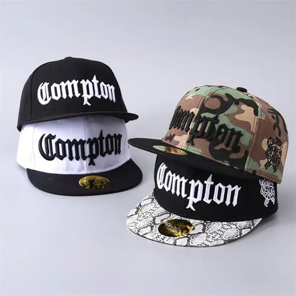 2026 New Men Compton Snapback Hats Bone Fashion Hip Hop Baseball Cap For Adult adjustable Sports leisure Caps Trucker caps