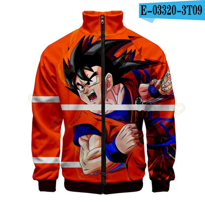 Japan Anime Harajuku Manga Dragon Ball Hoodies Sweatshirt Streetwear Winter Pullover Fashion Long Sleeve Men 3D Print Clothing