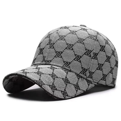 Czapki z daszkiem z nadrukiem literowym, unisex, wiosenne i jesienne, na świeżym powietrzu, regulowane, codzienne, czapki przeciwsłoneczne, czapki sportowe