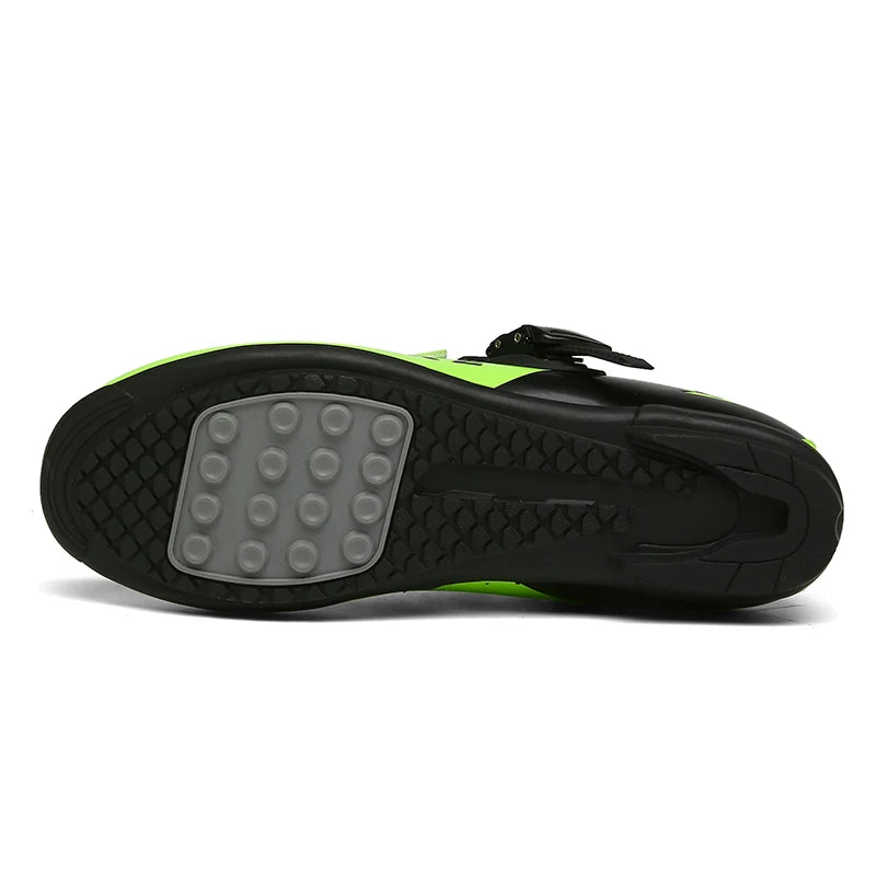 New Men’s and Women’s Bicycle Shoes Outdoor Cycling Shoes with Three Functional Soles Professional Training Shoes