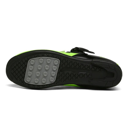 New Men’s and Women’s Bicycle Shoes Outdoor Cycling Shoes with Three Functional Soles Professional Training Shoes