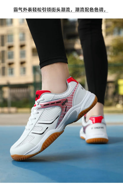 2025 New Professional Badminton Shoes Sneakers Men's Tennis Breathable Anti-Slippery Volleyball Sport Shoes for Men and Women