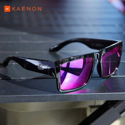 KAENON Fashion Square – univerzální polarizované sluneční brýle pro muže i ženy, vhodné pro sport, rybaření a řízení, s ochranou UV400