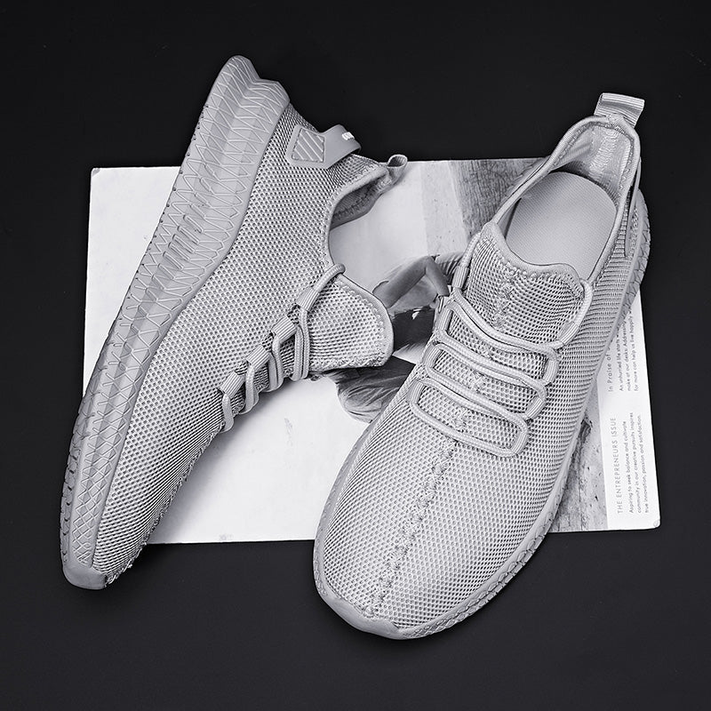 Breathable Men's Running Shoes Fashion Platform Men Casual Shoes Lightweight Women Vulcanized Shoes Flexible Anti-slip Sneakers