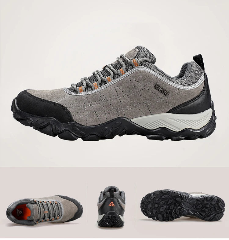HUMTTO Wanderschuhe für Herren, luxuriöse Designer-Winter-Kletter- und Trekking-Sneaker aus Leder, Outdoor-Sport- und Arbeitsschuhe für Herren 110282A