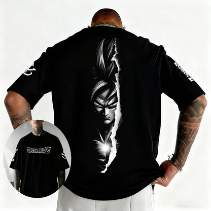 Dragon Ball Japanese Anime Printed Men's T-Shirt Majin Buu Boys Children Harajuku Short Sleeve Kids Goku T-shirt Summer Clothing
