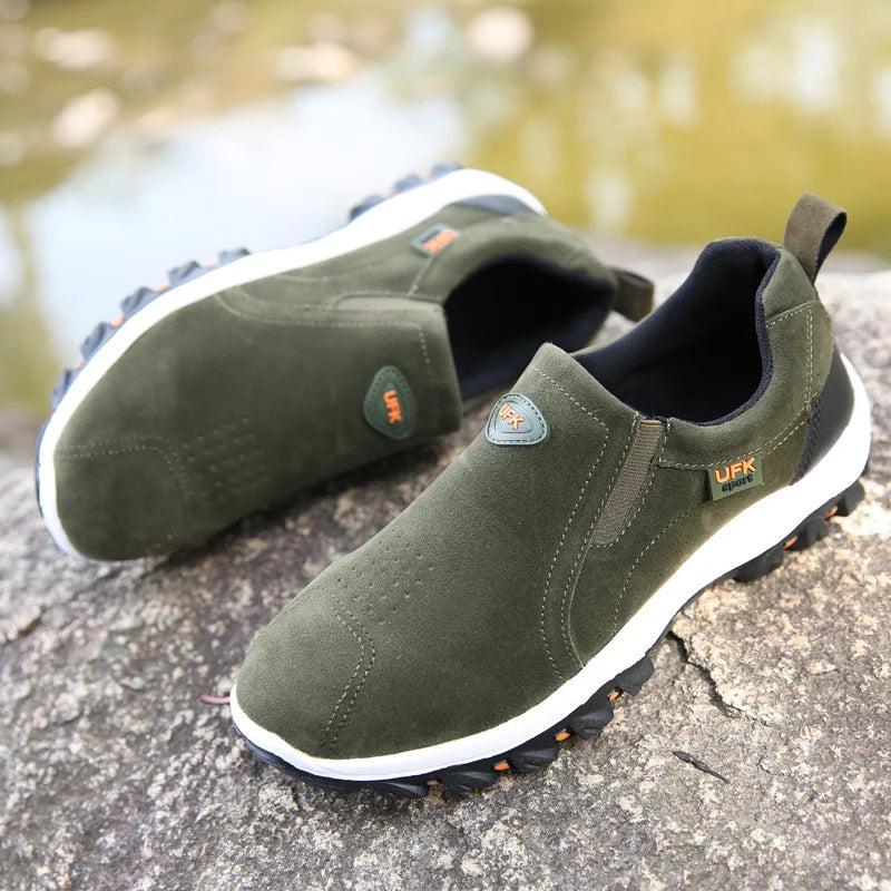 2023 New Outdoor Hiking Camping Light Running Jogging Casual Sports Men's Shoes Non-slip Loafers Hiking Shoes Large Size 38-50