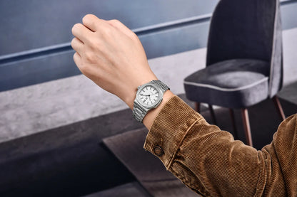 PAGANI DESIGN 2026 New Luxury Automatic Watch  Men Mechanical Wristwatch Stainless Steel Sapphire glass 40MM Barrel dial Watch