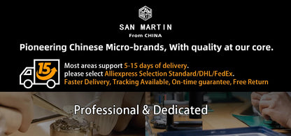 San Martin 42mm Top Band Men Diving Watch Fashion Classic Luxury Automatic Mechanical Watches Sapphire Waterproof 200m Relogio