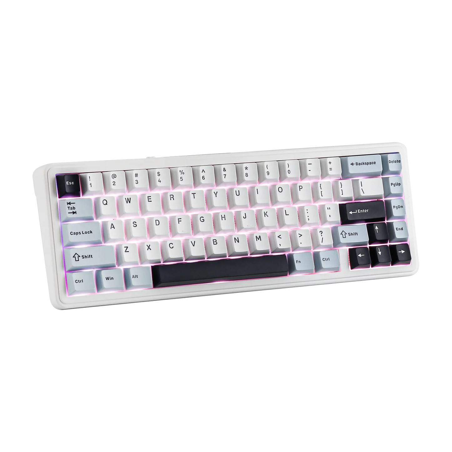 EPOMAKER x AULA F65 65% Layout Wired/Bluetooth 5.0/2.4G Wireless Hot-Swap Gasket-mounted Mechanical Gaming Keyboard for Mac/Win