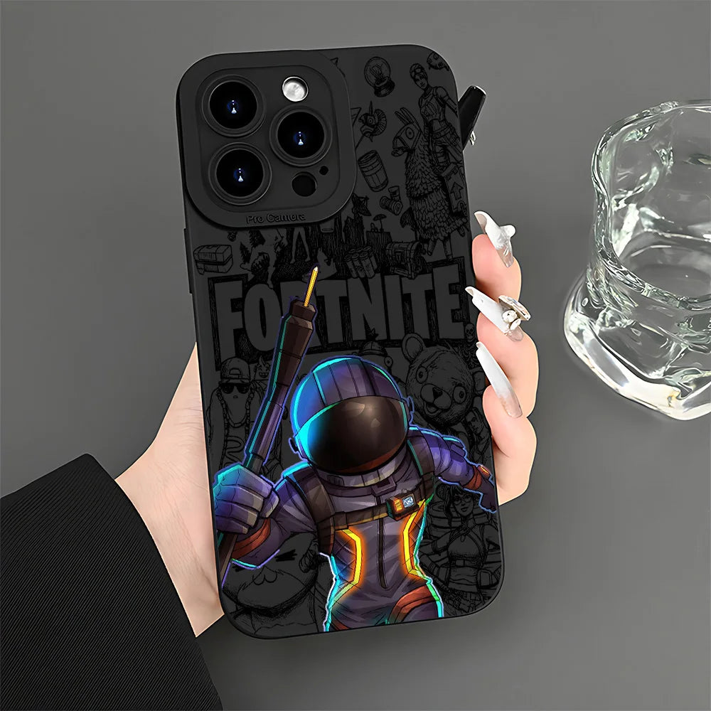 Cover Fortnite per Samsung Galaxy A37 A57 A25 A56 A16 A06 A35 A05s A15 A34 A24 A05 A13 A73 A53 A23 A03 A13 4G 5G