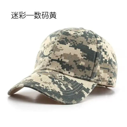 Tactical Military Baseball Caps Camouflage Army Soldier Combat Paintball Men Women Outdoor Sport Adjustable Sun Hats