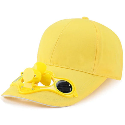 cap with fan Summer USB Charging Cooling Fan Baseball Cap Outdoor Golf Sunscreen 2 Speed Adjustable Peaked Hat Hiking cap fan