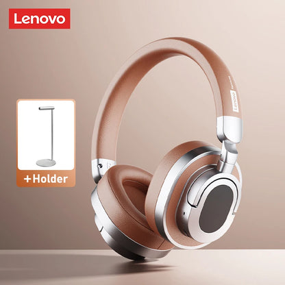 Lenovo LE602 Bluetooth 6.0 Over-Ear-Kopfhörer – HiFi-Stereo-ANC-Gaming-Headset kabellos & kabelgebunden mit ENC-HD-Mikrofon