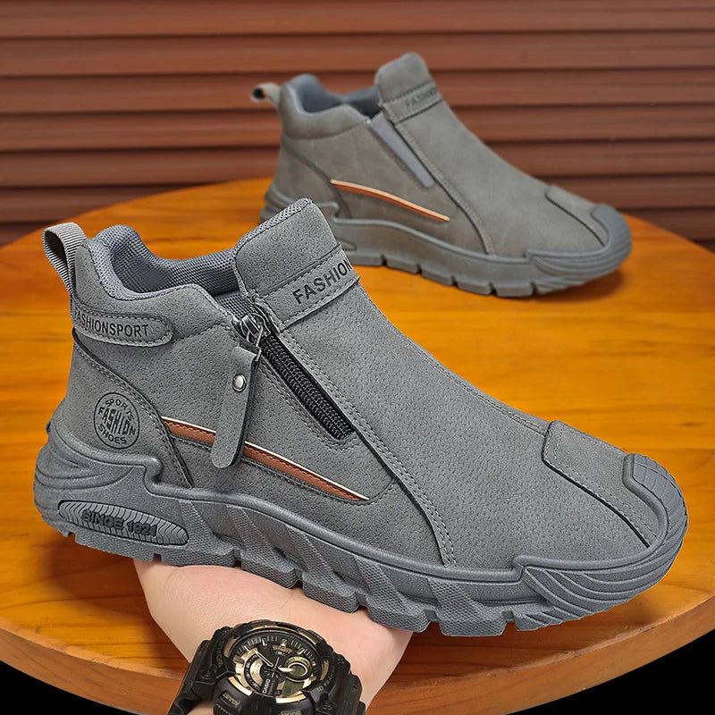 Men's Casual Sports Outdoor Hiking Shoes, Trendy Fashion Street Style, Comfortable